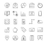 Набор черно-белых иконок: работа и рабочий день Набор черно-белых иконок: работа и рабочий день